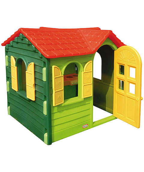 Outdoor Spielhaus – Landhaus Grün - 2