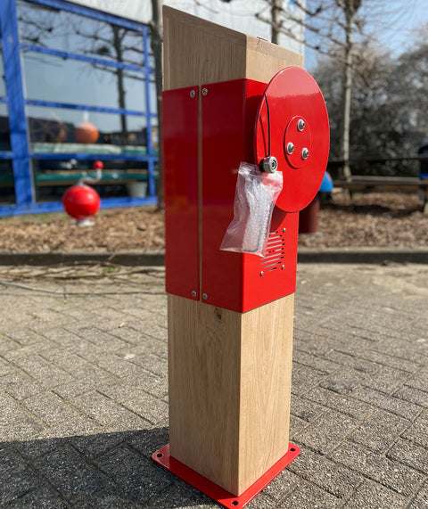 Audio Säule Holz