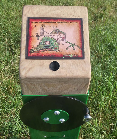 Audio Säule Holz
