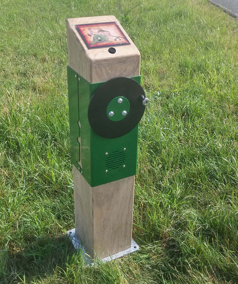Audio Säule Holz