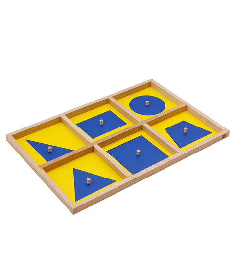 Geometrische Figuren : Blau & Gelb
