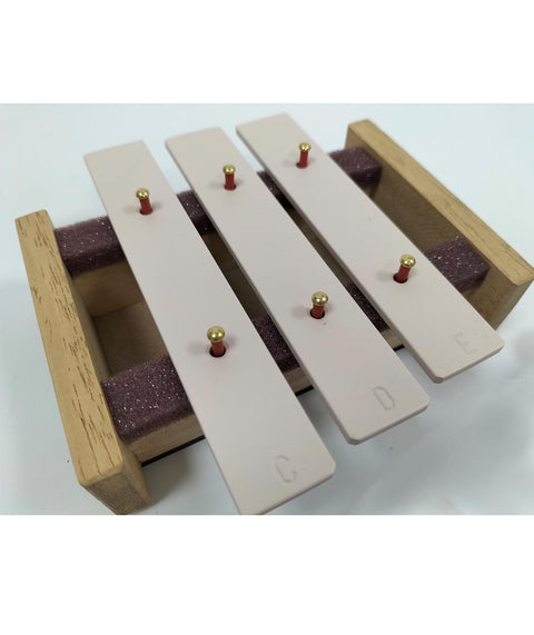 Glockenspiel D-1003 C3, D3, E3 natur