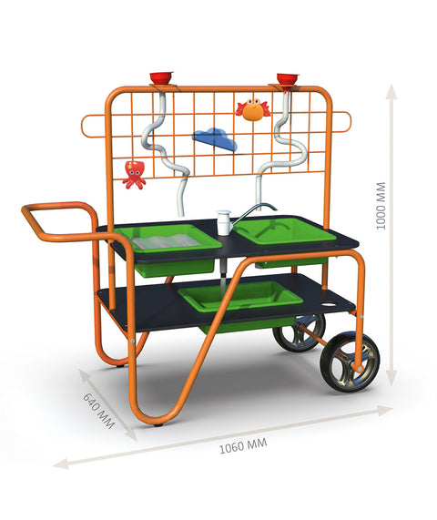 Mobiler Wasser-Tisch - 2