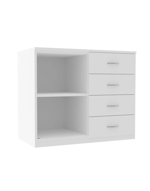 Anrichte mit 4 Schüben und Einlegeboden - Höhe 80cm