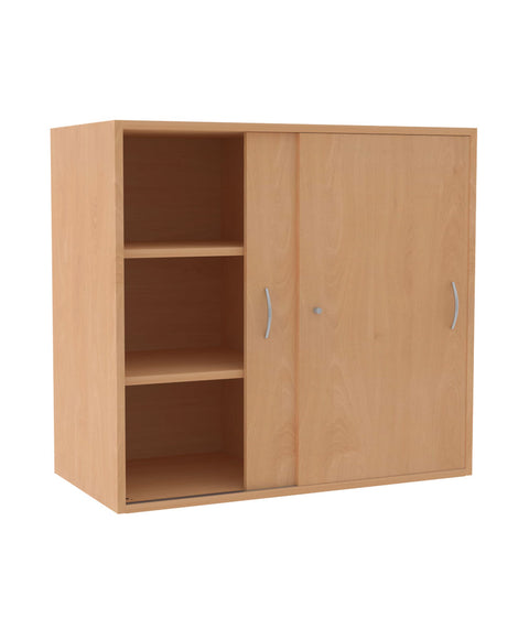Aufsatzmittelwandschrank mit Schiebetür - Höhe 92cm