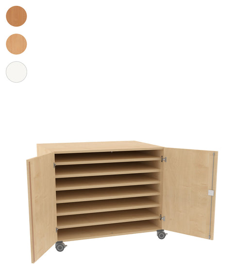 Bilderwagen mit Türen - Höhe 89cm