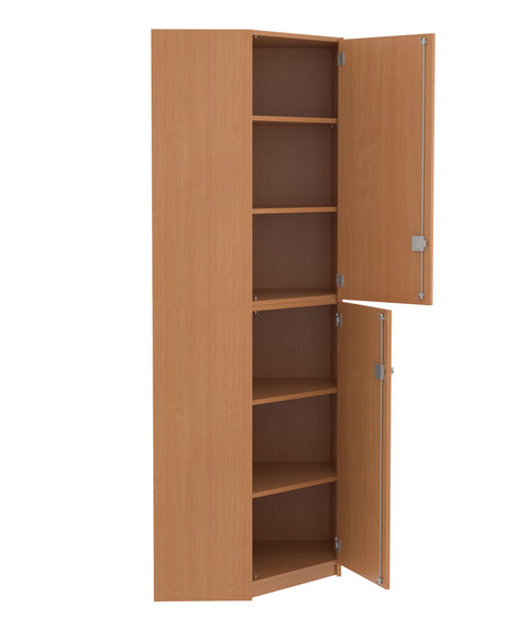 Eckschrank mit Tür - Höhe 230cm