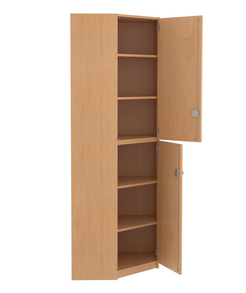 Eckschrank mit Tür - Höhe 230cm