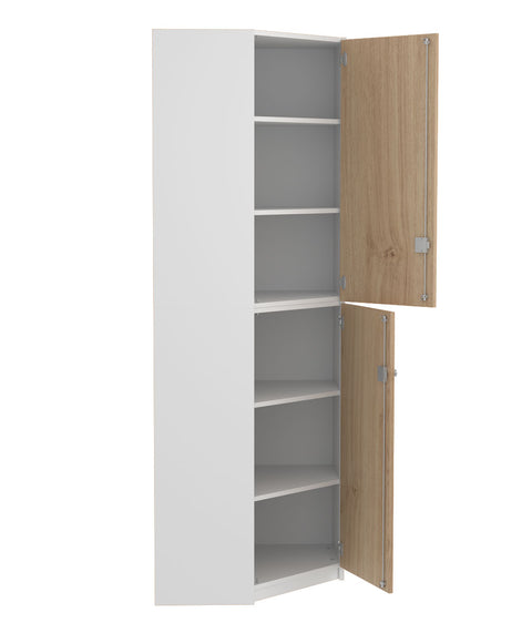 Eckschrank mit Tür - Höhe 230cm