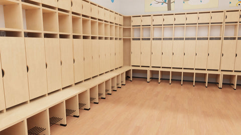 Eckgarderobe Feria Maxi - Holzkorpus