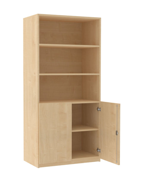 Halbtürschrank mit Einzeltüren - Höhe 190cm