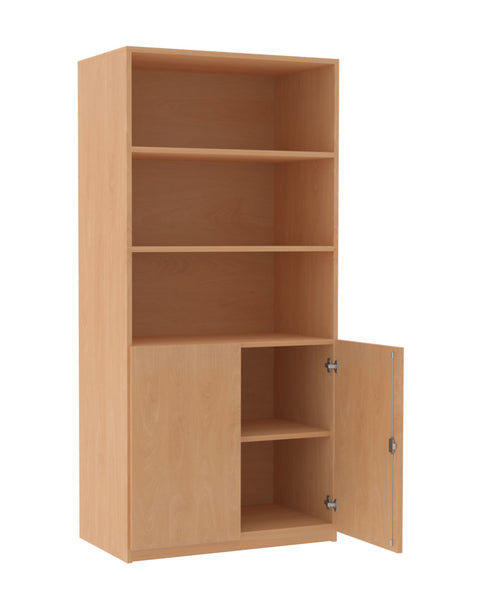 Halbtürschrank mit Einzeltüren - Höhe 190cm