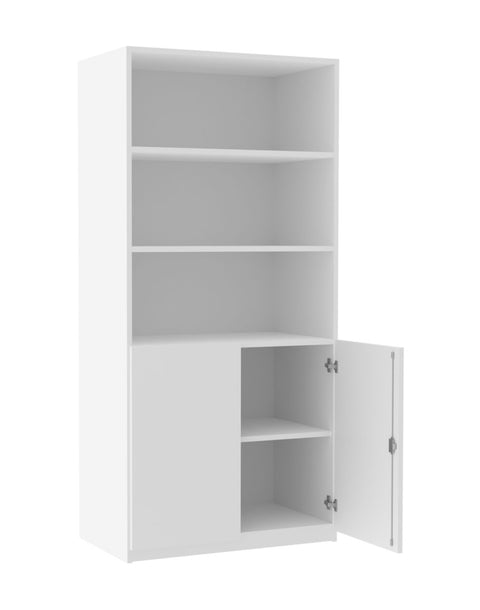 Halbtürschrank mit Einzeltüren - Höhe 190cm