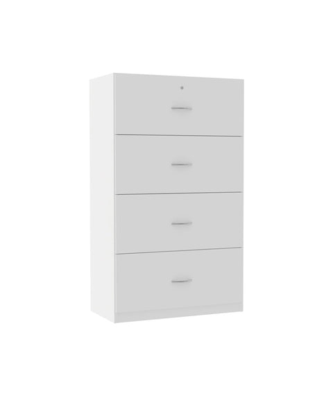 Hängeregisterschrank mit 4 Auszügen - (BxHxT) 100x135x40cm