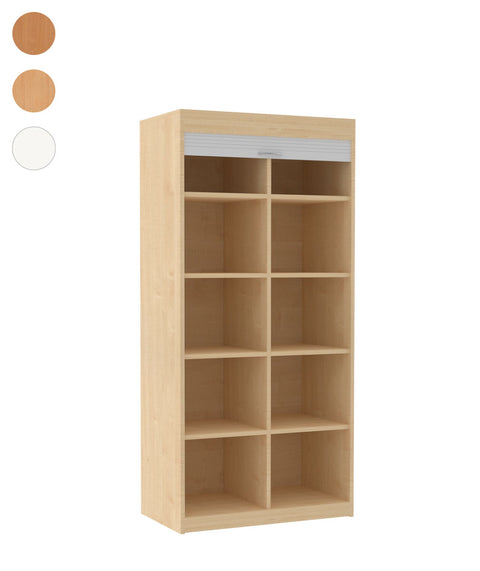 Jalousischrank mit Mittelwand - Höhe 190cm
