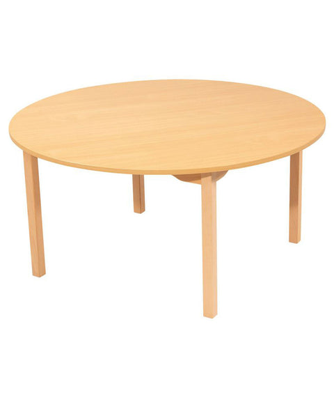 Flüster-Rundtisch 120 cm - Holzbeine
