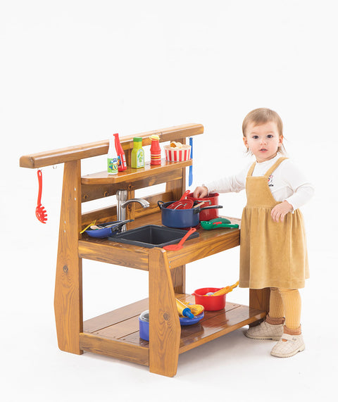 Kleine Outdoor-Küche