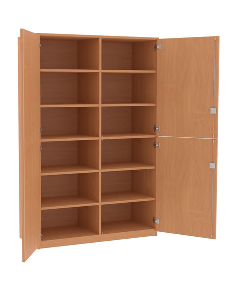 Materialmittelwandschrank mit Doppeltüren - Höhe 190cm