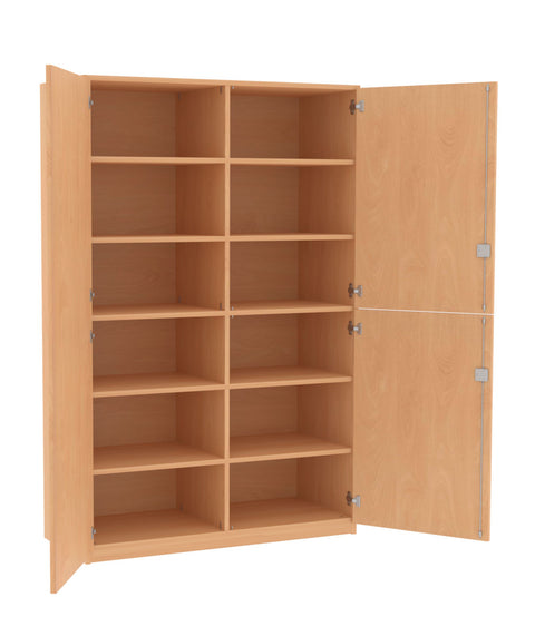Materialmittelwandschrank mit Doppeltüren - Höhe 190cm