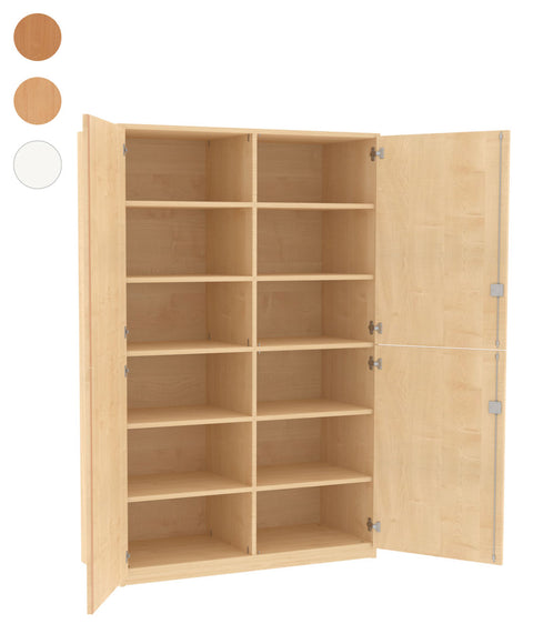 Materialmittelwandschrank mit Doppeltüren - Höhe 190cm