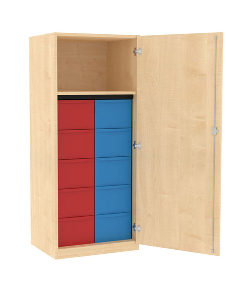 Materialschrank 2x5L - Höhe 152cm