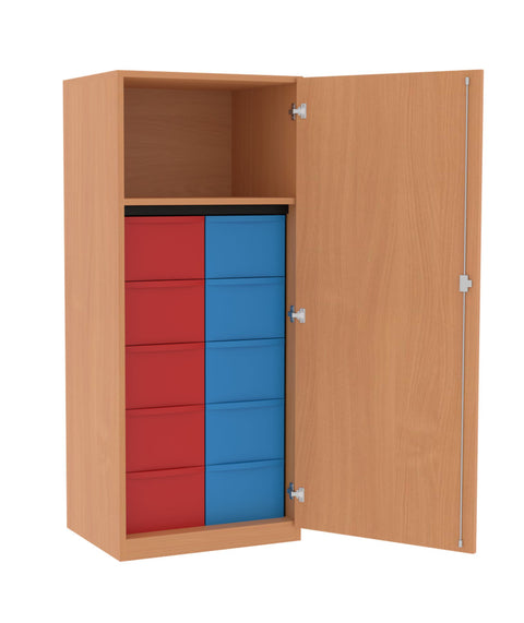 Materialschrank 2x5L - Höhe 152cm