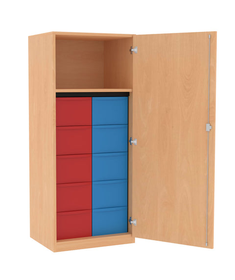 Materialschrank 2x5L - Höhe 152cm