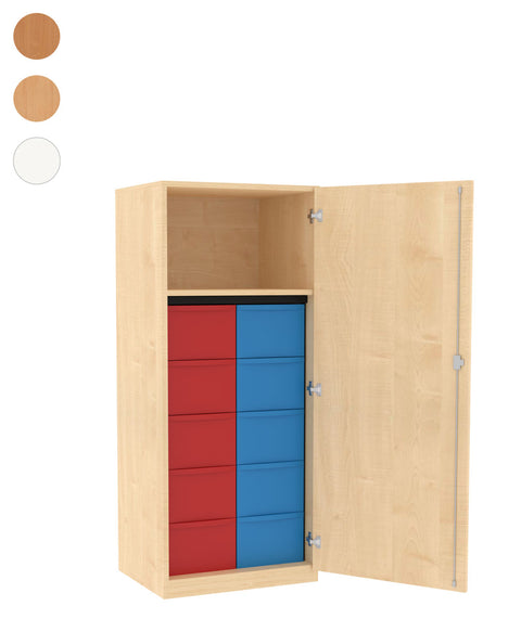Materialschrank 2x5L - Höhe 152cm
