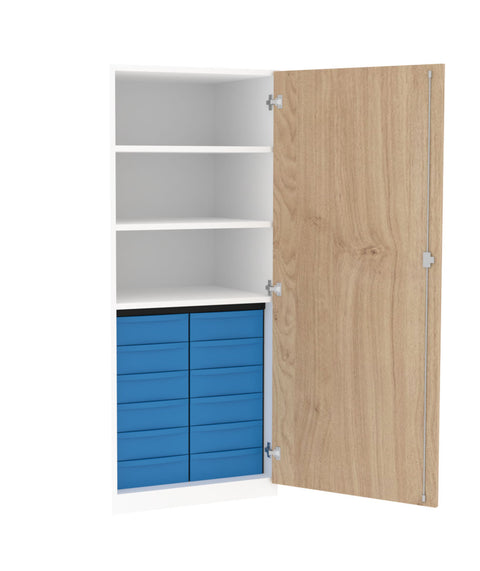 Materialschrank 2x6S - Höhe 152cm