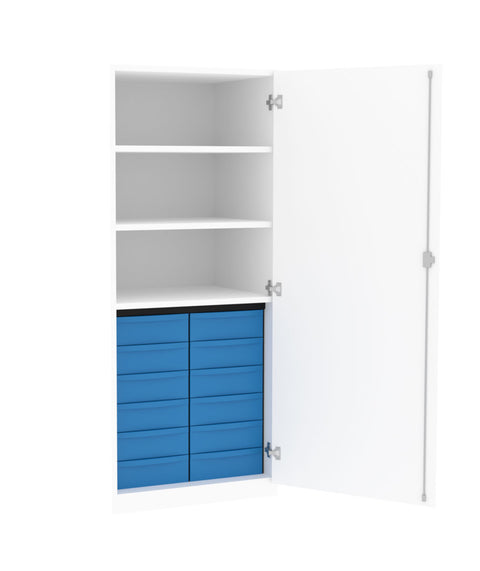 Materialschrank 2x6S - Höhe 152cm