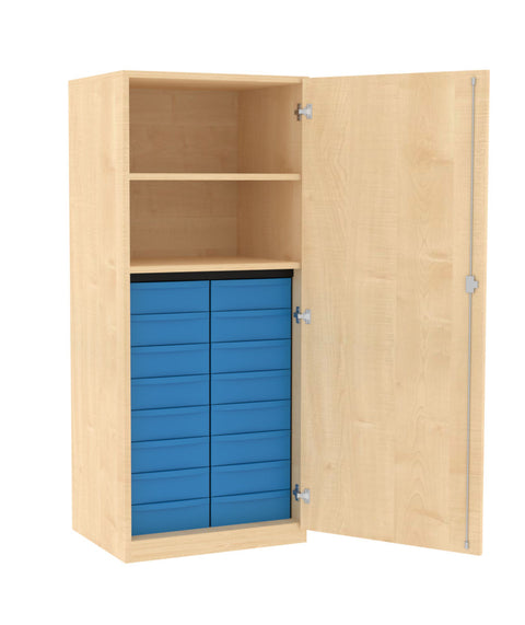 Materialschrank 2x8S - Höhe 152cm