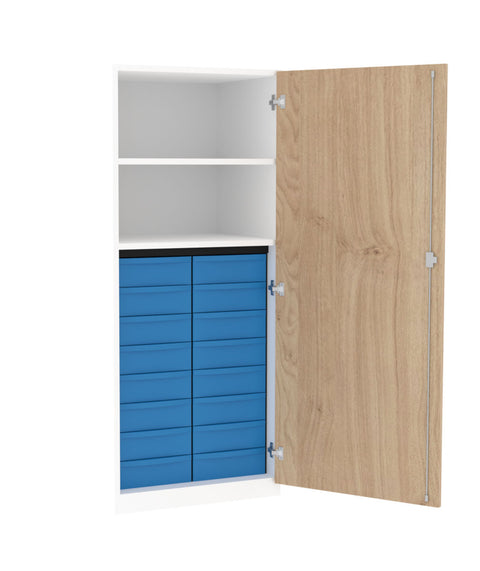 Materialschrank 2x8S - Höhe 152cm