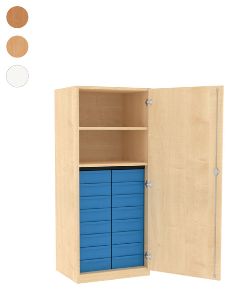Materialschrank 2x8S - Höhe 152cm