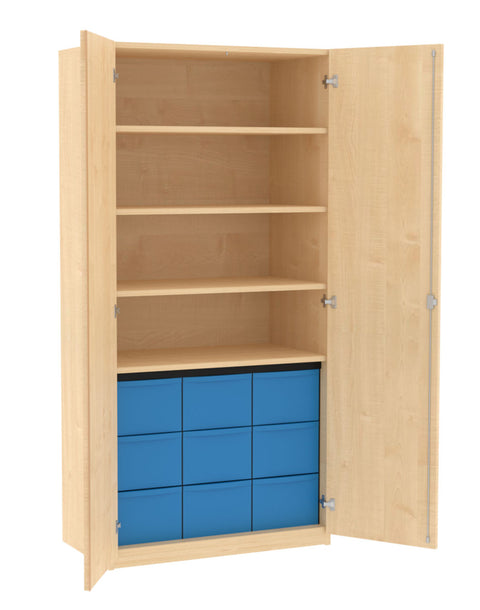 Materialschrank 3x3L - Höhe 190cm