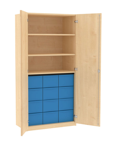Materialschrank 3x4L - Höhe 190cm