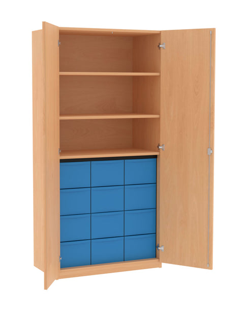 Materialschrank 3x4L - Höhe 190cm