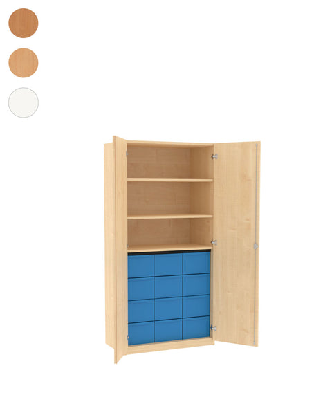 Materialschrank 3x4L - Höhe 190cm