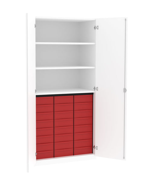 Materialschrank 3x8S - Höhe 190cm