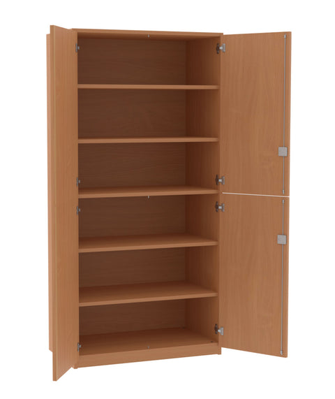 Materialschrank mit Doppeltür - Höhe 190cm