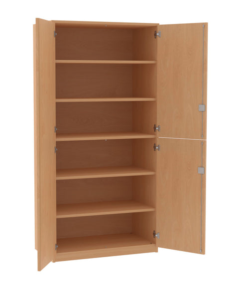 Materialschrank mit Doppeltür - Höhe 190cm