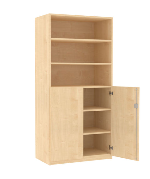 Materialschrank mit Halbtüren - Höhe 190cm