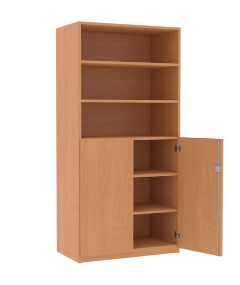 Materialschrank mit Halbtüren - Höhe 190cm