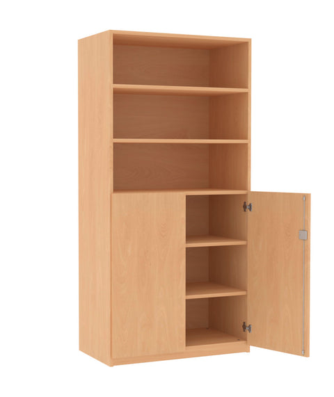 Materialschrank mit Halbtüren - Höhe 190cm