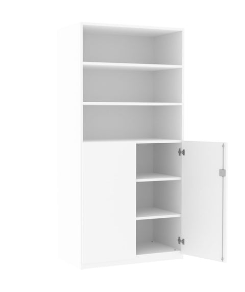 Materialschrank mit Halbtüren - Höhe 190cm