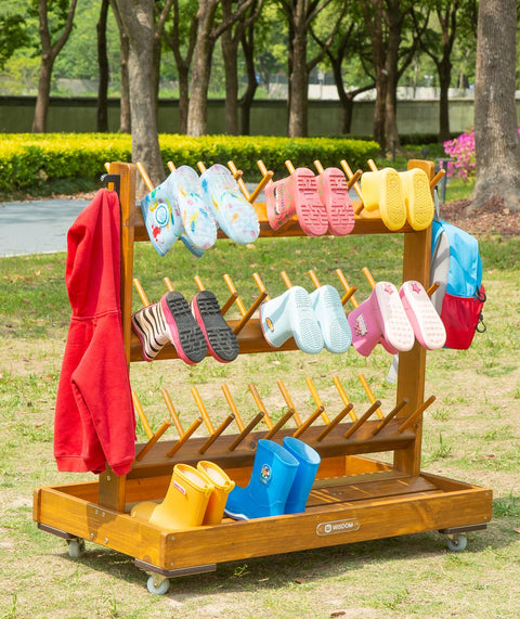 Mobiler Outdoor Gummistiefelwagen