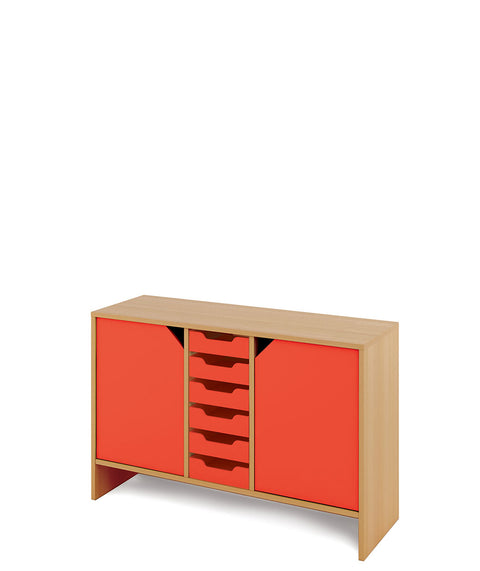 Materialschrank Classic M – 1x6 S