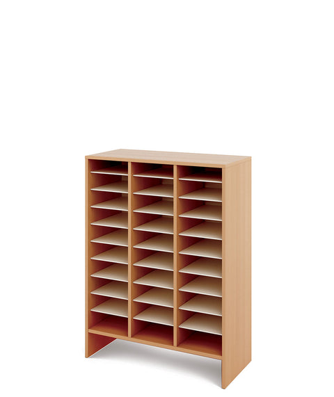 Materialregal Classic X – 3x10 Abteile