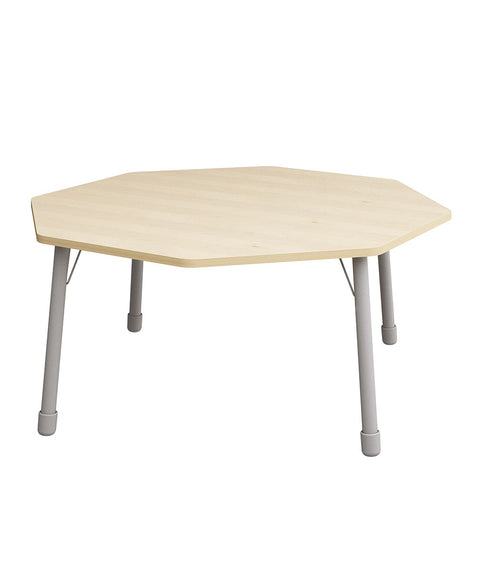 Achtecktisch ⌀146cm mit Metallbeinen