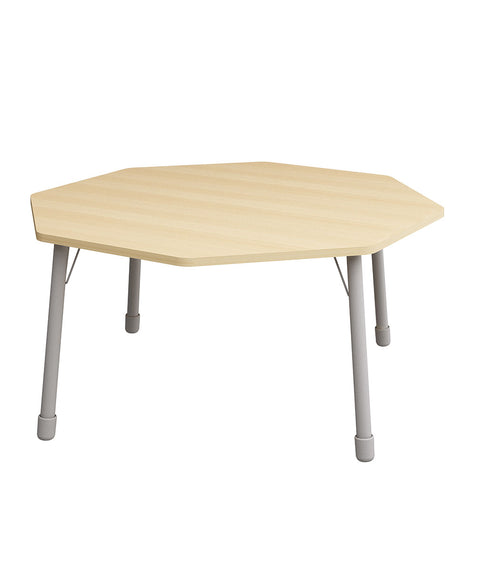 Achtecktisch ⌀146cm mit Metallbeinen