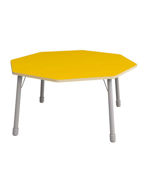 Achtecktisch ⌀146cm mit Metallbeinen